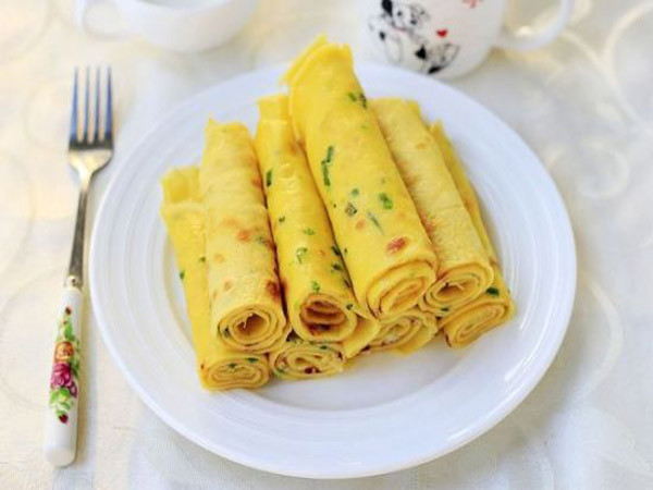 黄金鸡蛋饼
